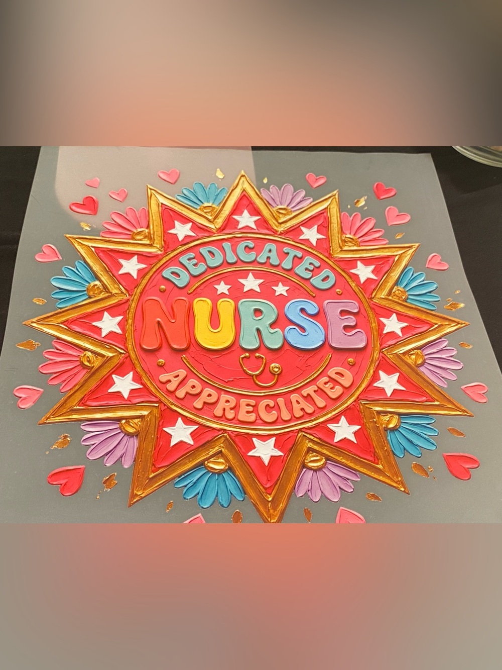Heat transfer “ Dedicated Nurse Appreciate”